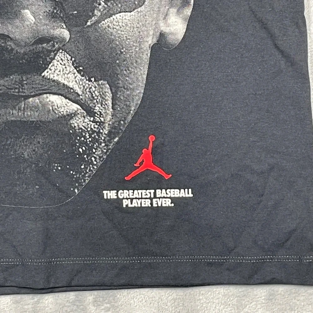 Jordan Michael Jordan Baseball Graphic Tee Charcoal Grey IF2950-045 Mens Small